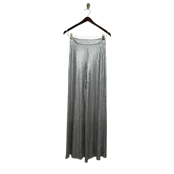 NWOT REVOLVE TULAROSA Norah Pant Silver S - Picture 5 of 10